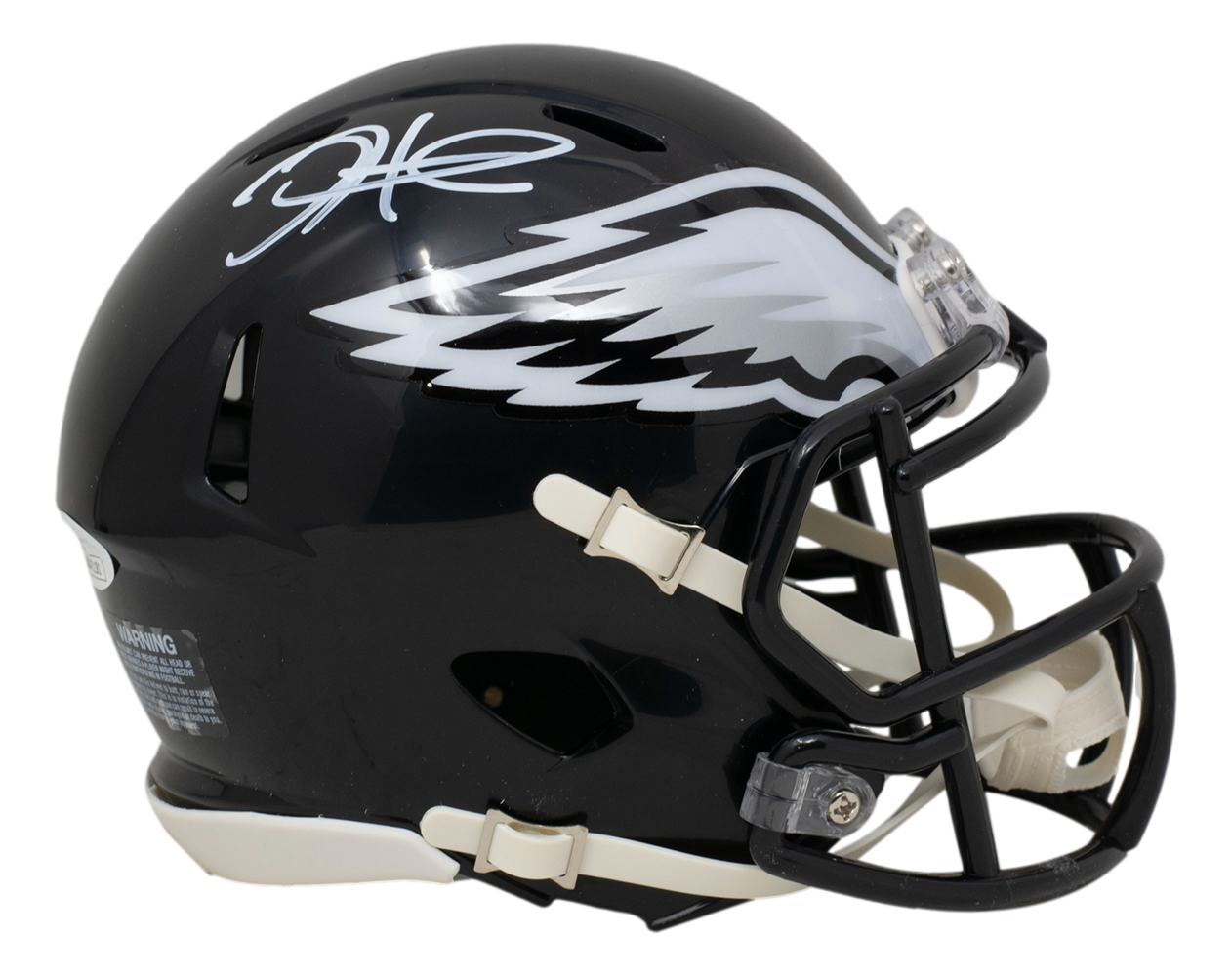 Jalen Hurts Signed Eagles Speed Mini Helmet (JSA) at PristineAuction.com Jalen Hurts Signed Eagles Speed Mini Helmet (JSA) at PristineAuction.com