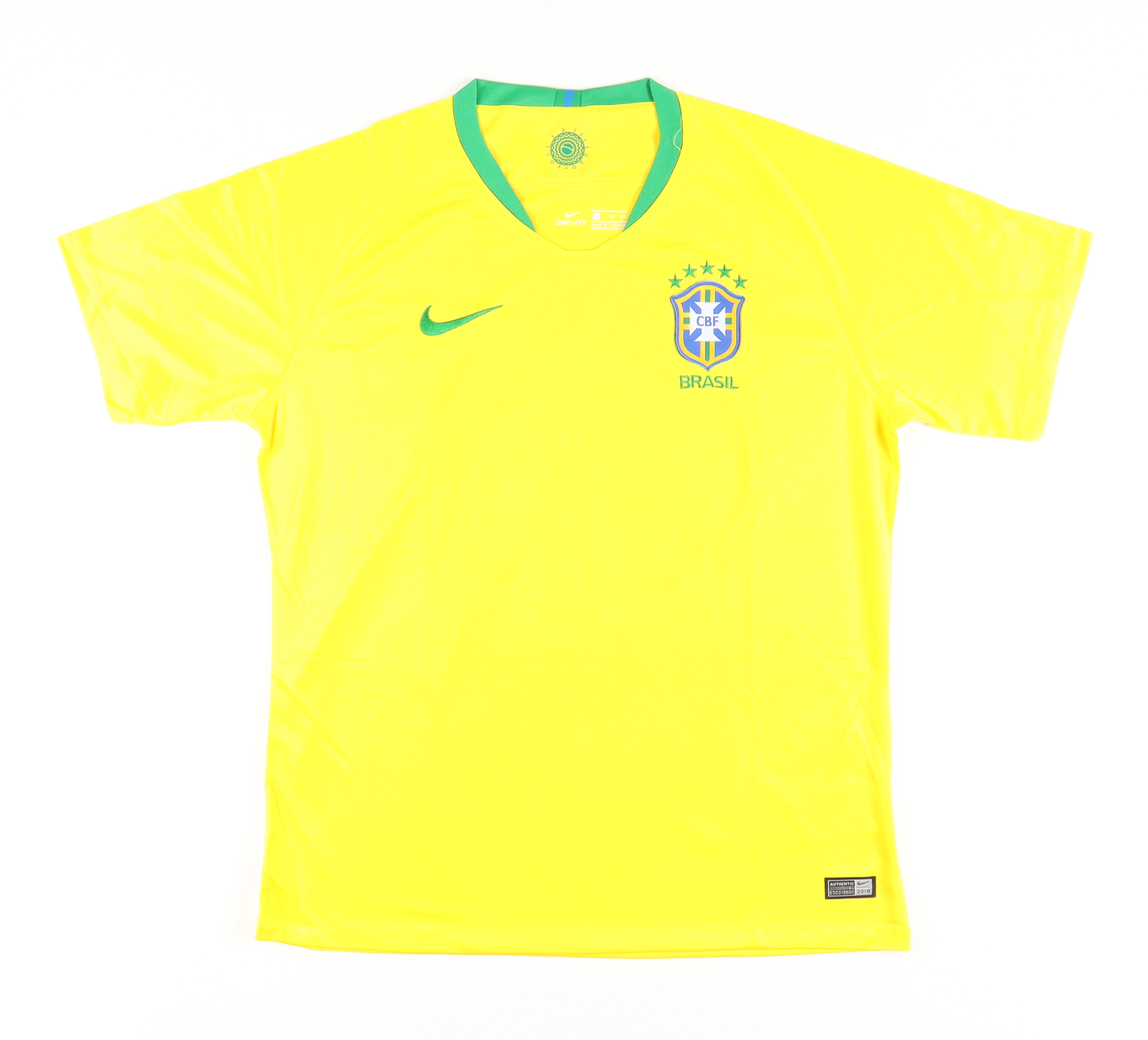 Neymar Signed Brazil Jersey (Beckett) at PristineAuction.com Neymar Signed Brazil Jersey (Beckett) at PristineAuction.com