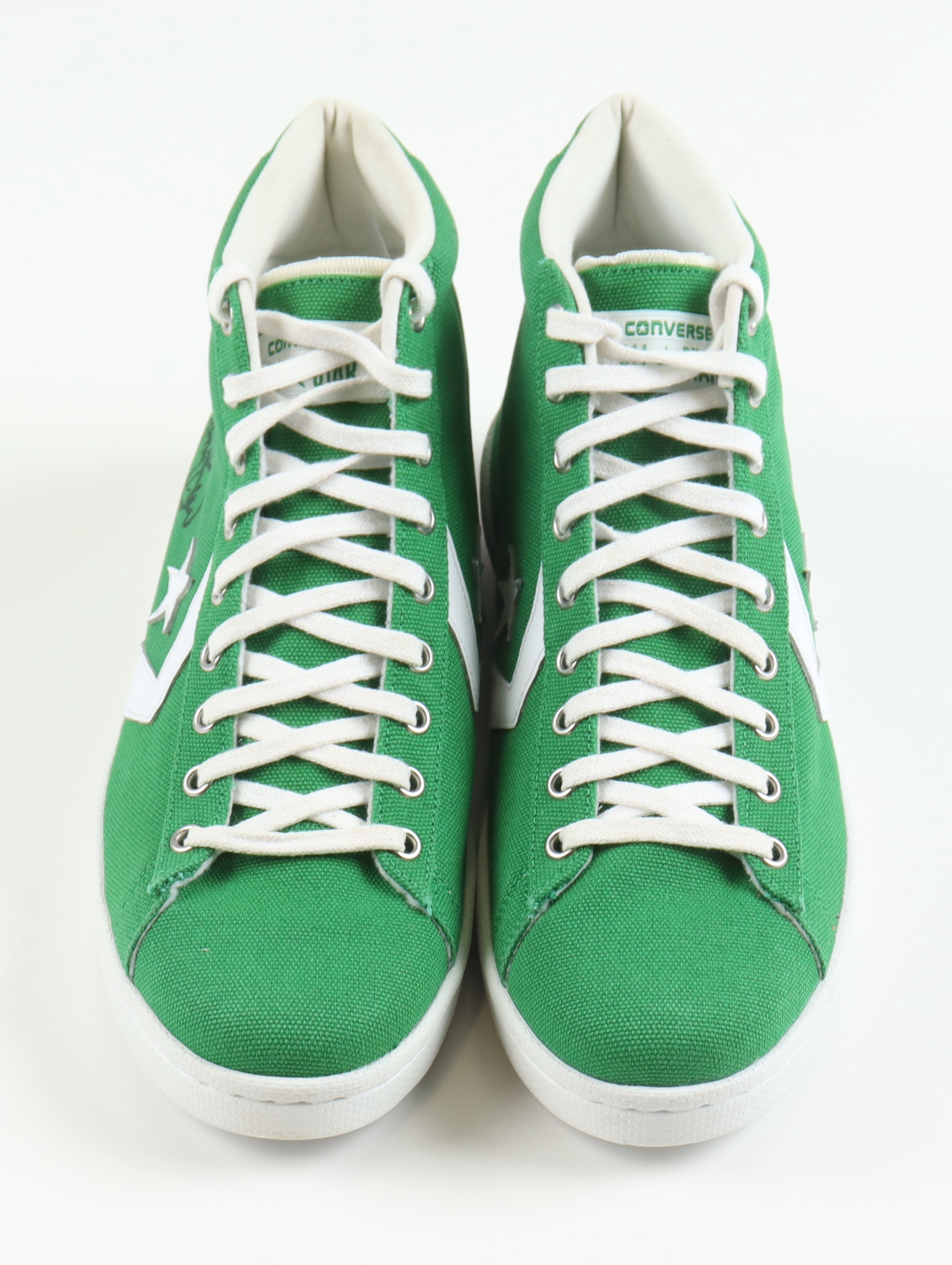 Larry Bird Signed Pair of Converse All-Star Basketball Shoes (PSA) at PristineAuction.com Larry Bird Signed Pair of Converse All-Star Basketball Shoes (PSA) at PristineAuction.com