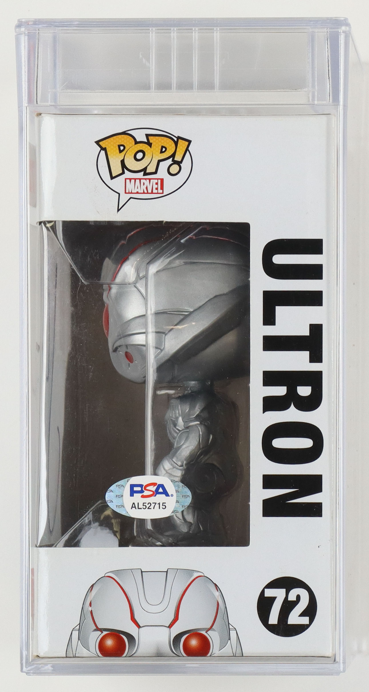 James Spader Signed "Avengers Age of Ultron" #72 Ultron Funko Pop! Heroes Vinyl Figure (PSA) at PristineAuction.com James Spader Signed "Avengers Age of Ultron" #72 Ultron Funko Pop! Heroes Vinyl Figure (PSA) at PristineAuction.com