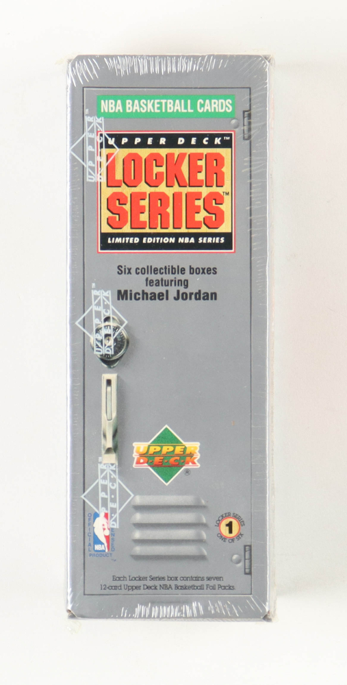 1991 Upper Deck NBA Michael Jordan Locker Series 3 Box with (7) Packs Pristine Auction