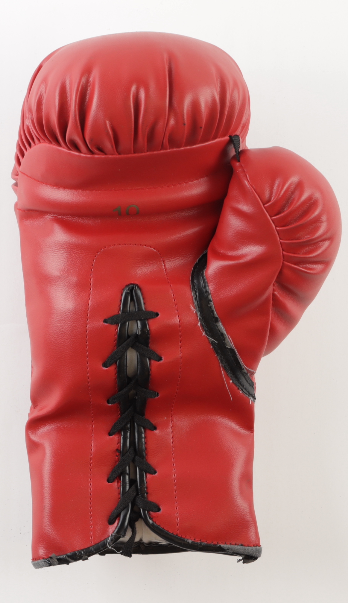 Mike Tyson Signed Everlast Wells Fargo Fight Sponsor Boxing Glove with Display Case (Tyson & JSA) at PristineAuction.com Mike Tyson Signed Everlast Wells Fargo Fight Sponsor Boxing Glove with Display Case (Tyson & JSA) at PristineAuction.com