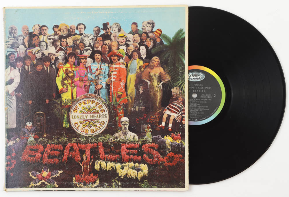 1967 The Beatles "Sgt. Pepper's Lonely Hearts Club Band" Vinyl Record