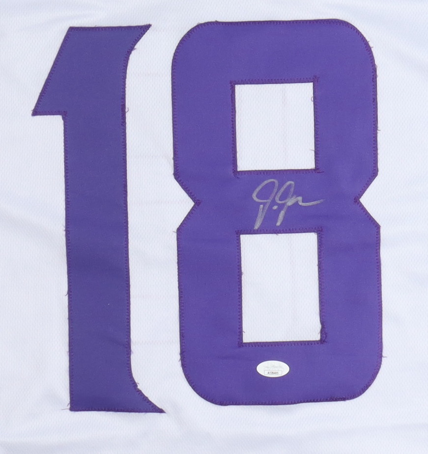 Justin Jefferson Signed Jersey (JSA) at PristineAuction.com Justin Jefferson Signed Jersey (JSA) at PristineAuction.com