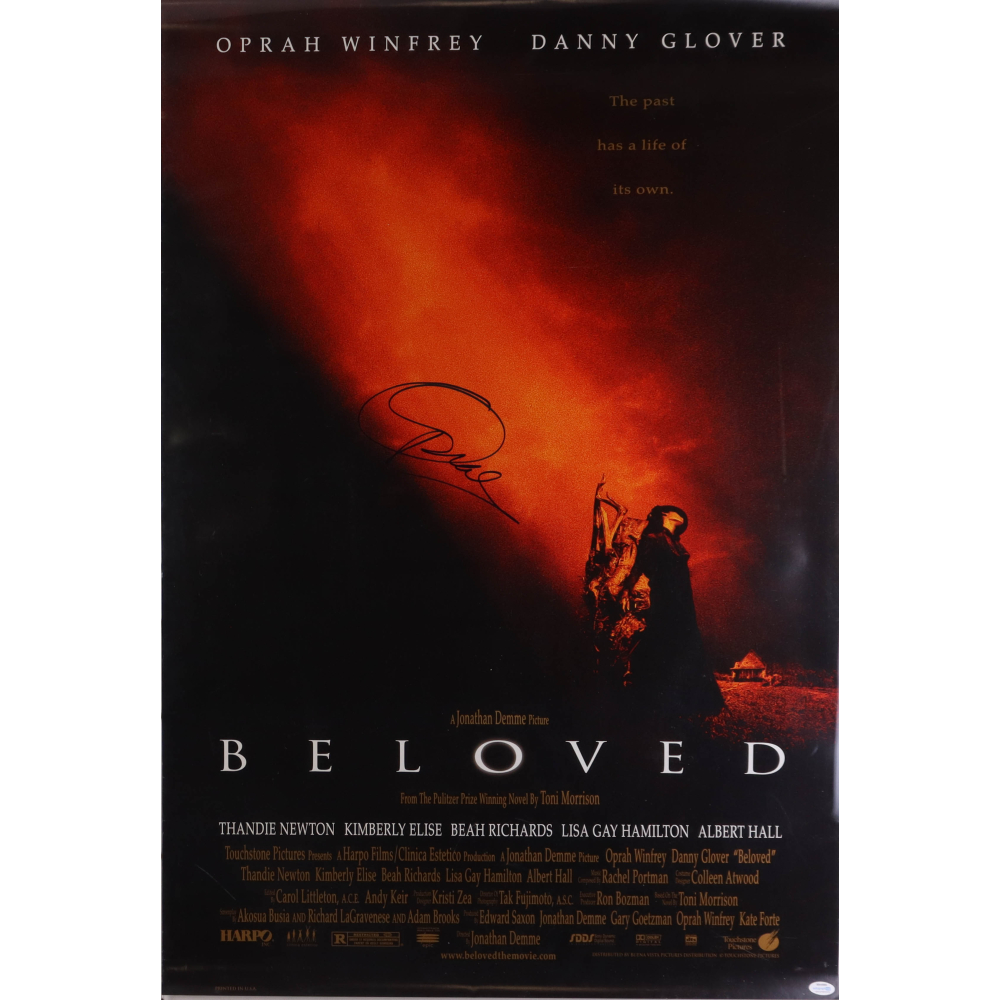 Oprah Winfrey Signed "Beloved" 27x40 Movie Poster (AutographCOA ...