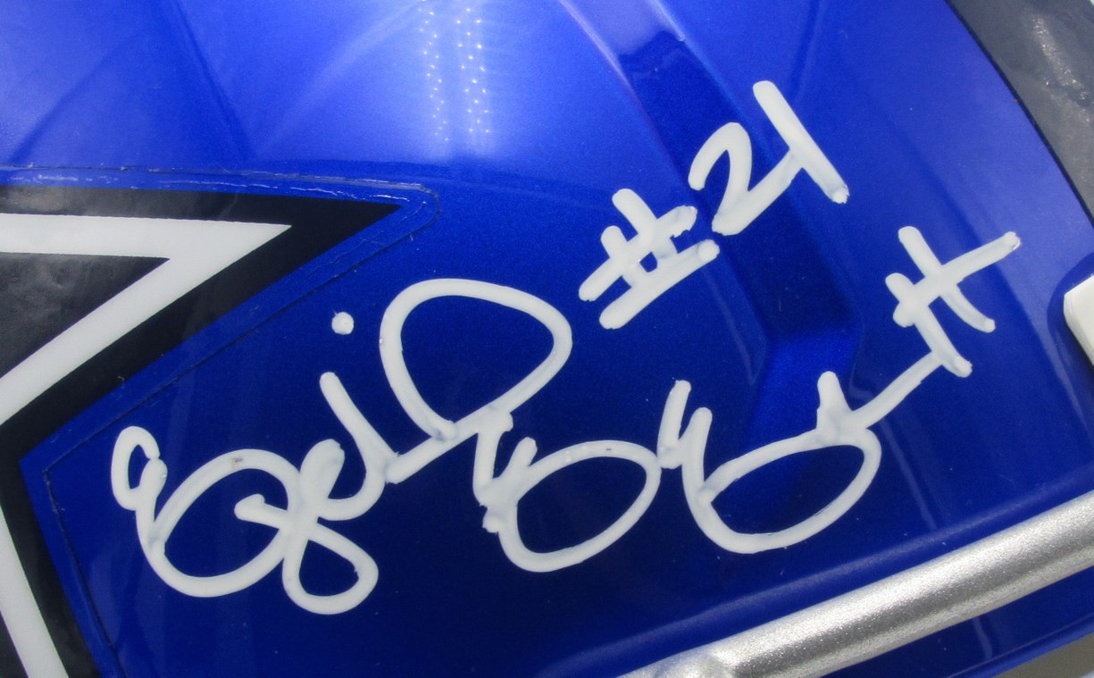 Ezekiel Elliott Signed Cowboys Full-Size Flash Alternate Speed Helmet (JSA) at PristineAuction.com Ezekiel Elliott Signed Cowboys Full-Size Flash Alternate Speed Helmet (JSA) at PristineAuction.com
