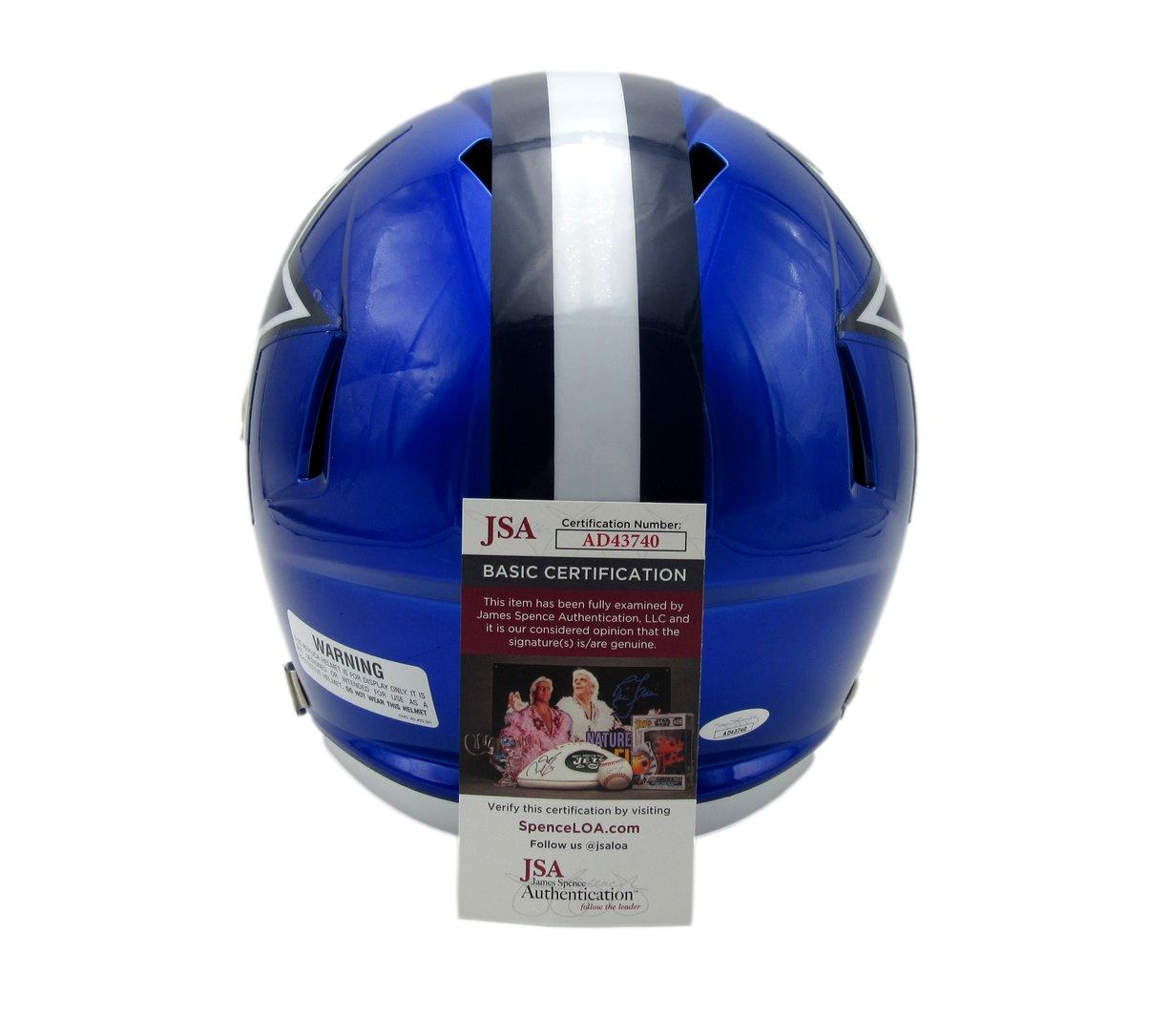 Ezekiel Elliott Signed Cowboys Full-Size Flash Alternate Speed Helmet (JSA) at PristineAuction.com Ezekiel Elliott Signed Cowboys Full-Size Flash Alternate Speed Helmet (JSA) at PristineAuction.com