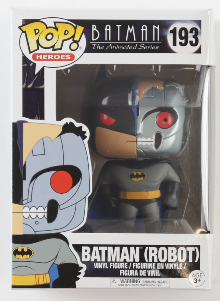"Batman: The Animated Series" #193 Batman (Robot) Funko Pop! Vinyl Figure at PristineAuction.com "Batman: The Animated Series" #193 Batman (Robot) Funko Pop! Vinyl Figure at PristineAuction.com