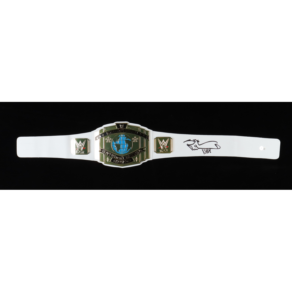 Shawn Michaels WWE Championship Belt Inscribed "HBK" (Beckett