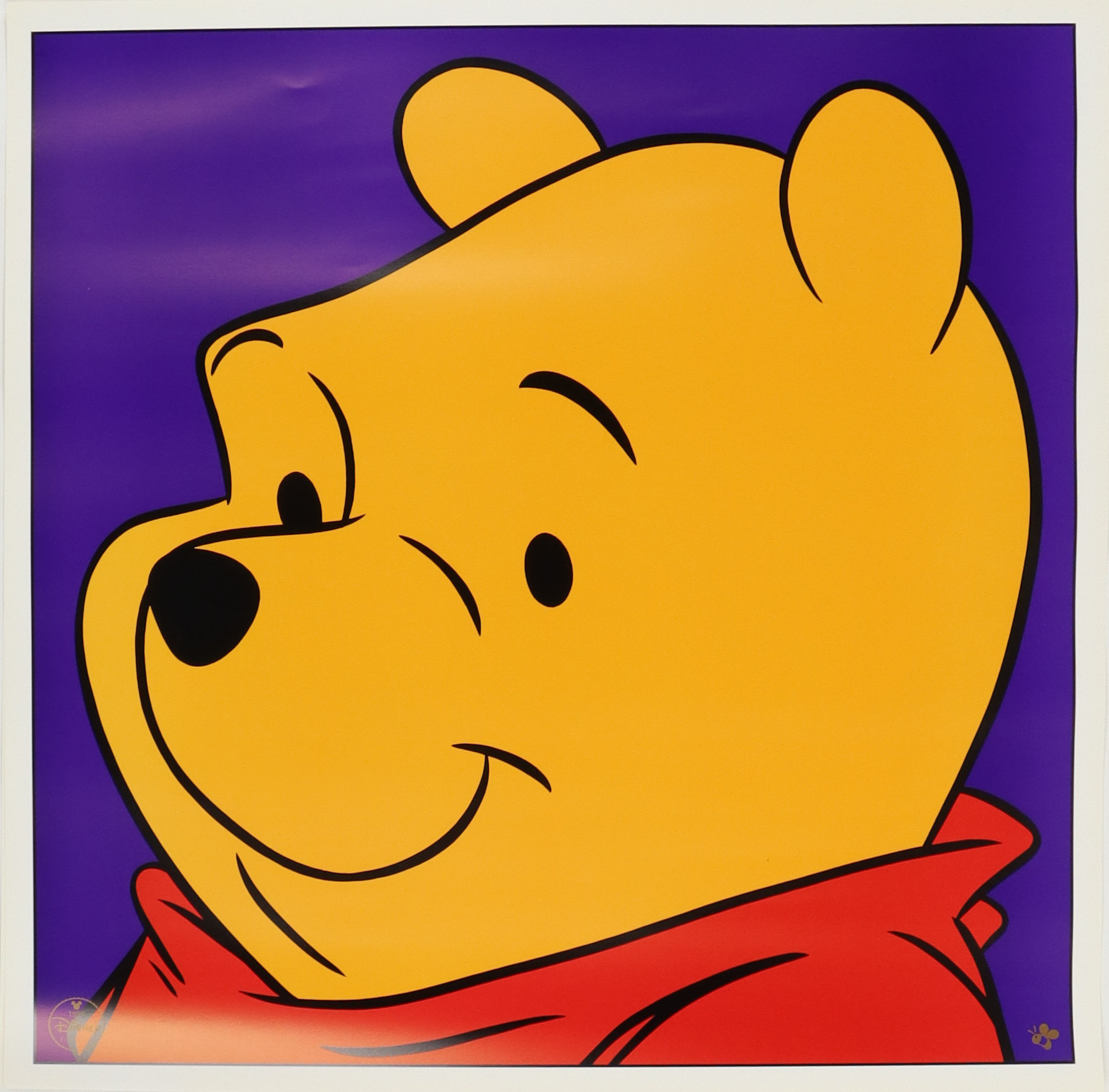 Set of (3) 1997 Disney Character LE 23x23 Lithographs with Winnie the Pooh, Tigger & The Genie with Disney Seals at PristineAuction.com Set of (3) 1997 Disney Character LE 23x23 Lithographs with Winnie the Pooh, Tigger & The Genie with Disney Seals at PristineAuction.com