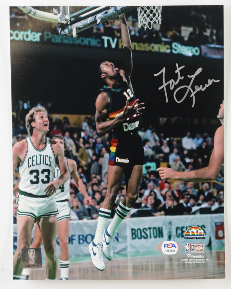 Lafayette "Fat" Lever Signed Nuggets 8x10 Photo (PSA) at PristineAuction.com Lafayette "Fat" Lever Signed Nuggets 8x10 Photo (PSA) at PristineAuction.com