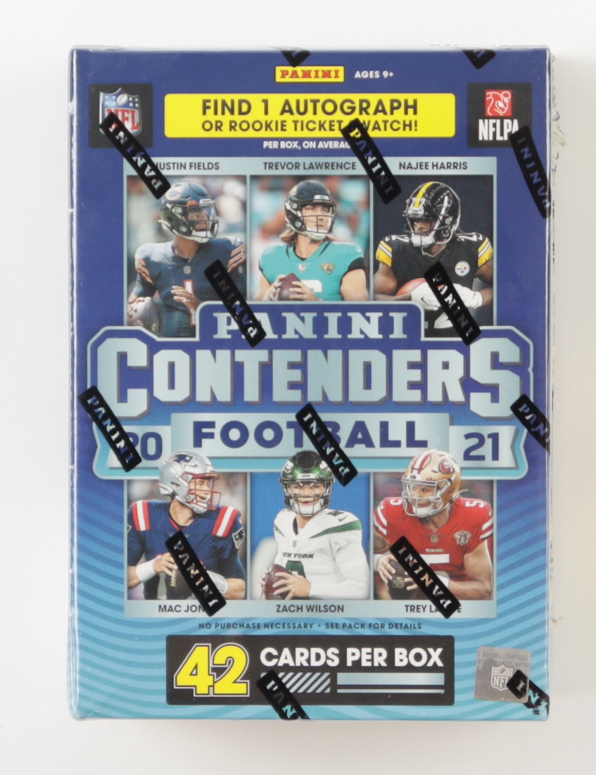 2021 Panini Contenders Football Blaster Box with (6) Packs at PristineAuction.com 2021 Panini Contenders Football Blaster Box with (6) Packs at PristineAuction.com