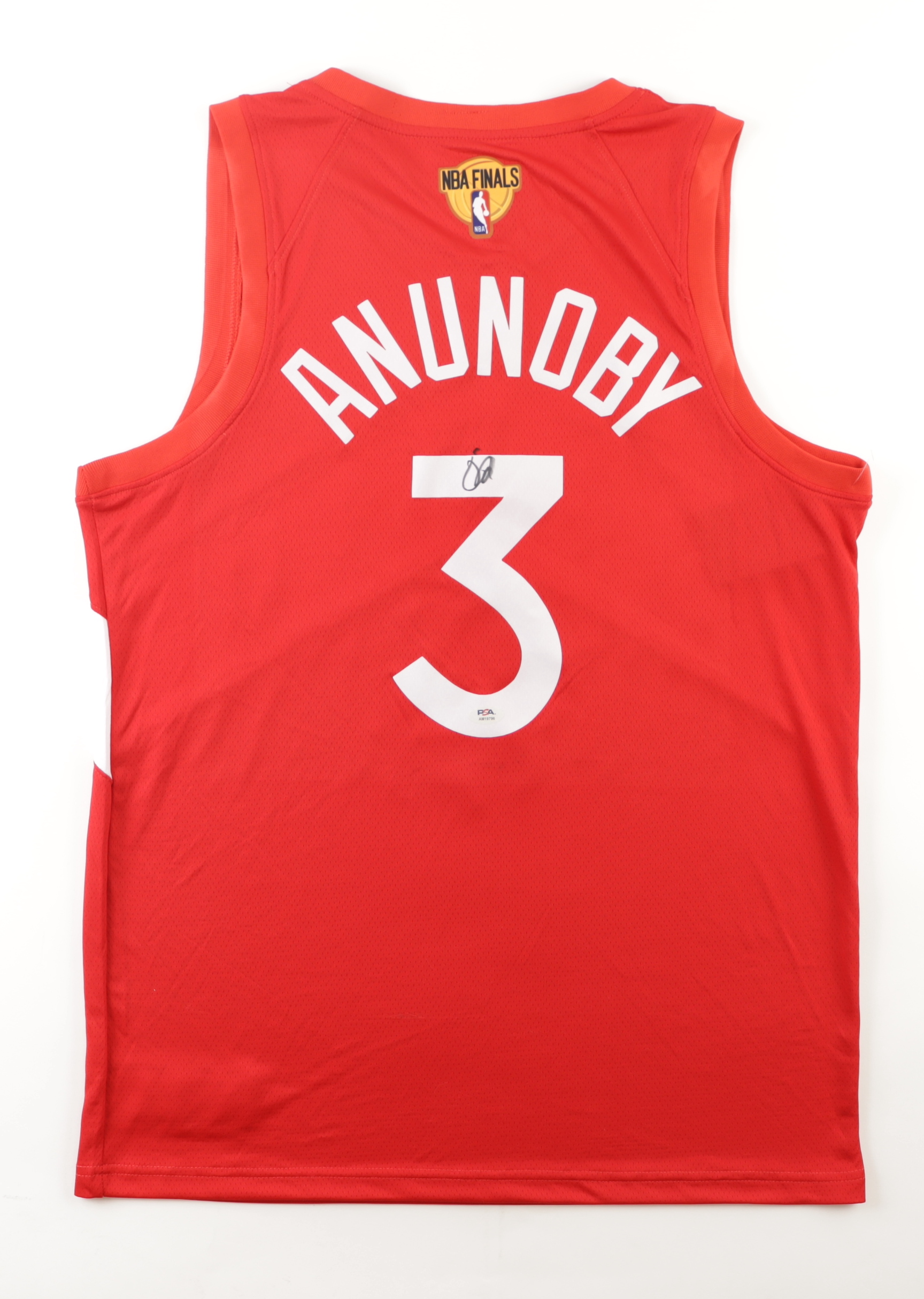OG Anunoby Signed Jersey (PSA) at PristineAuction.com OG Anunoby Signed Jersey (PSA) at PristineAuction.com