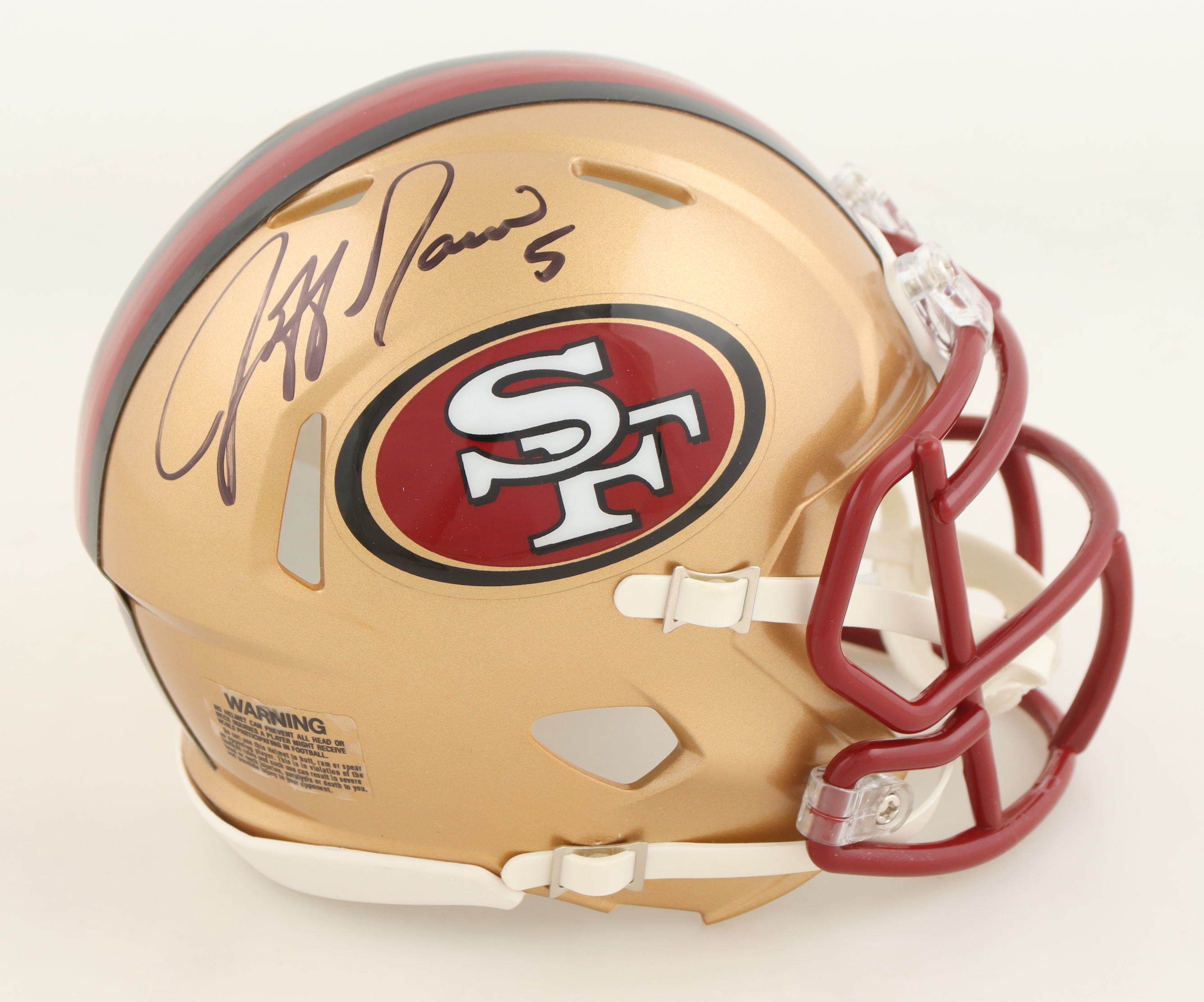 Jeff Garcia Signed 49ers Speed Mini Helmet (PSA) at PristineAuction.com Jeff Garcia Signed 49ers Speed Mini Helmet (PSA) at PristineAuction.com