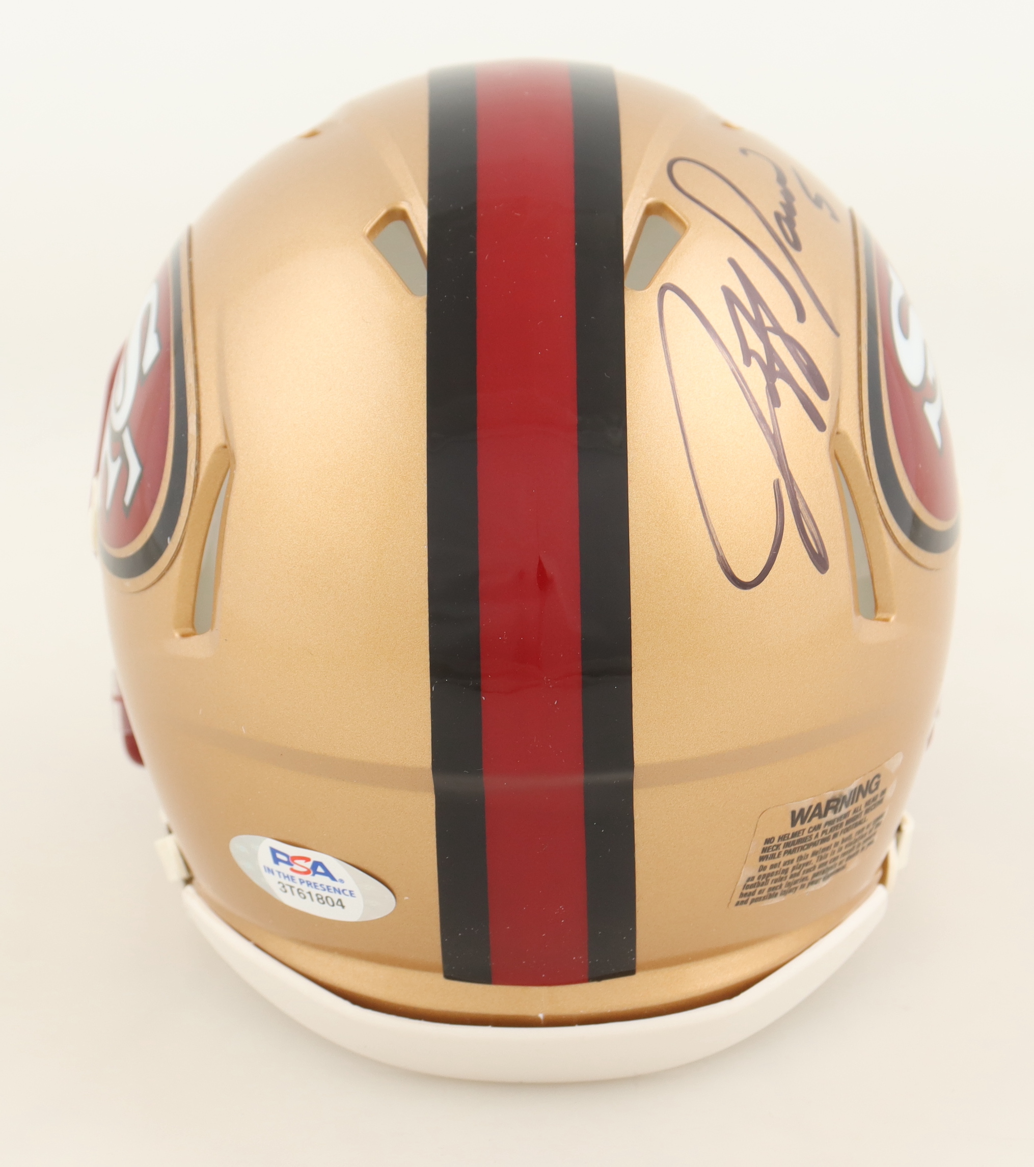 Jeff Garcia Signed 49ers Speed Mini Helmet (PSA) at PristineAuction.com Jeff Garcia Signed 49ers Speed Mini Helmet (PSA) at PristineAuction.com