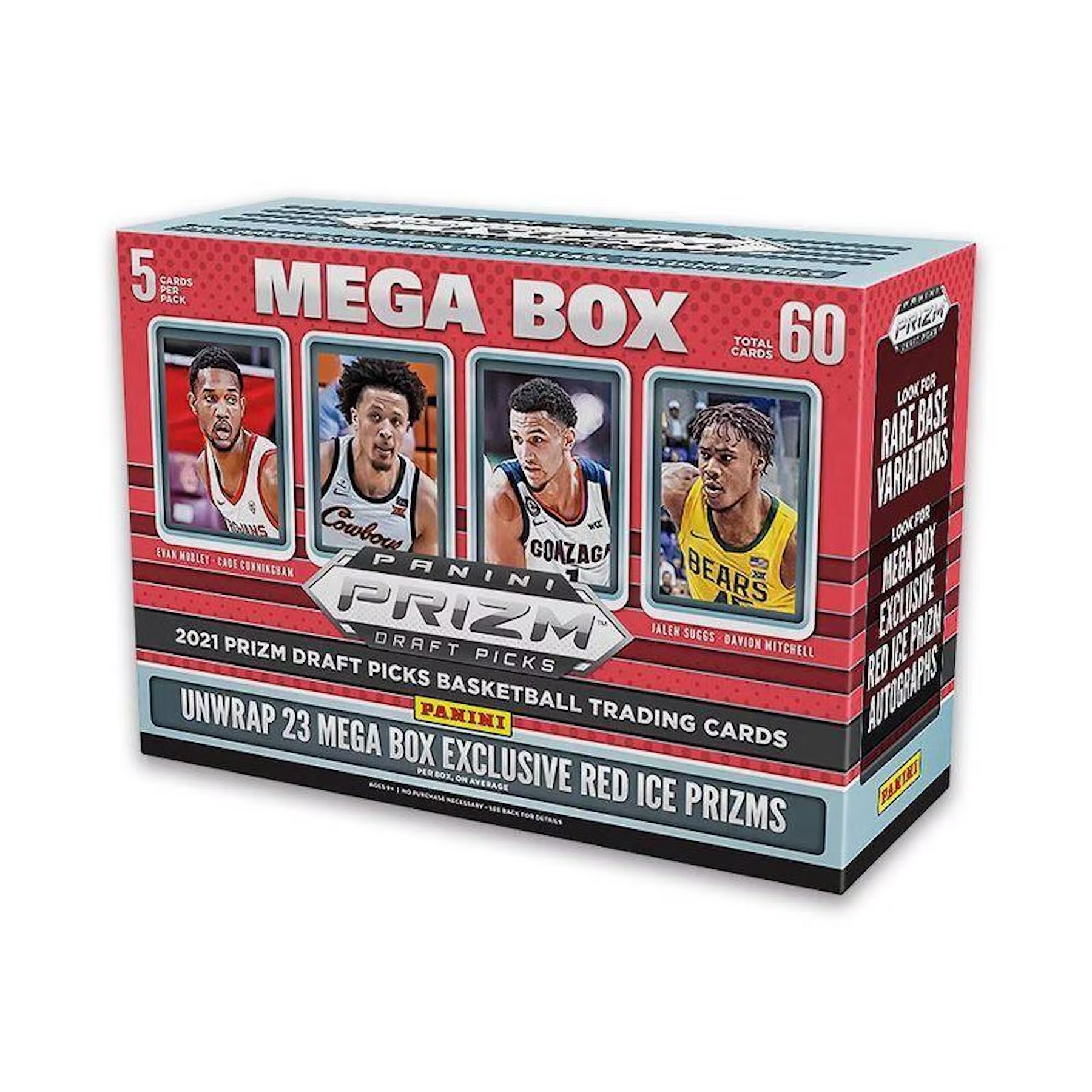2021-22 Panini Prizm Draft Picks Basketball Mega Box with (12) Packs at PristineAuction.com 2021-22 Panini Prizm Draft Picks Basketball Mega Box with (12) Packs at PristineAuction.com