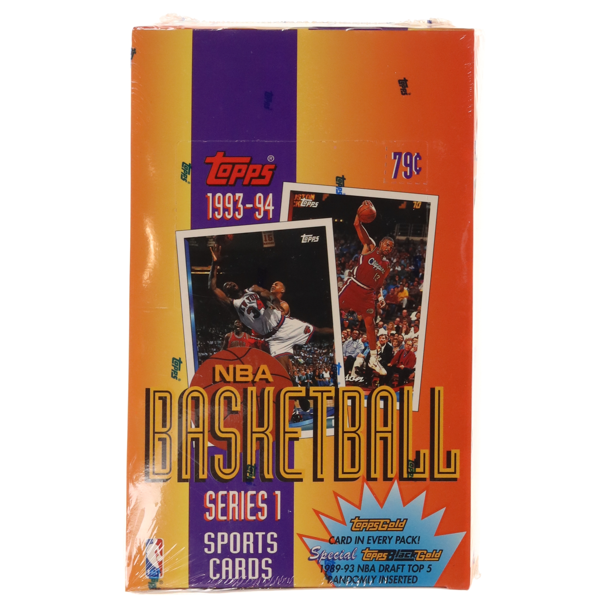 1993-94 Topps Series 1 Basketball Hobby Box with (36) Packs at PristineAuction.com 1993-94 Topps Series 1 Basketball Hobby Box with (36) Packs at PristineAuction.com