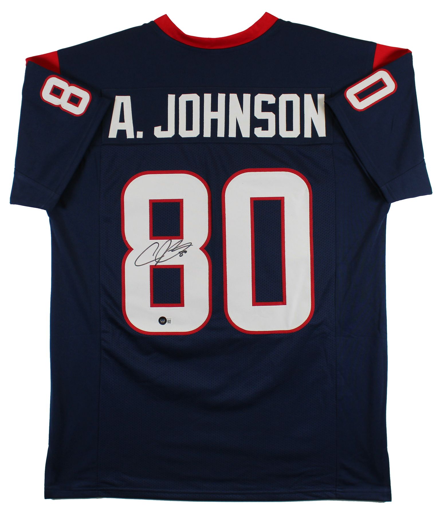 Andre Johnson Signed Jersey (Beckett) at PristineAuction.com Andre Johnson Signed Jersey (Beckett) at PristineAuction.com