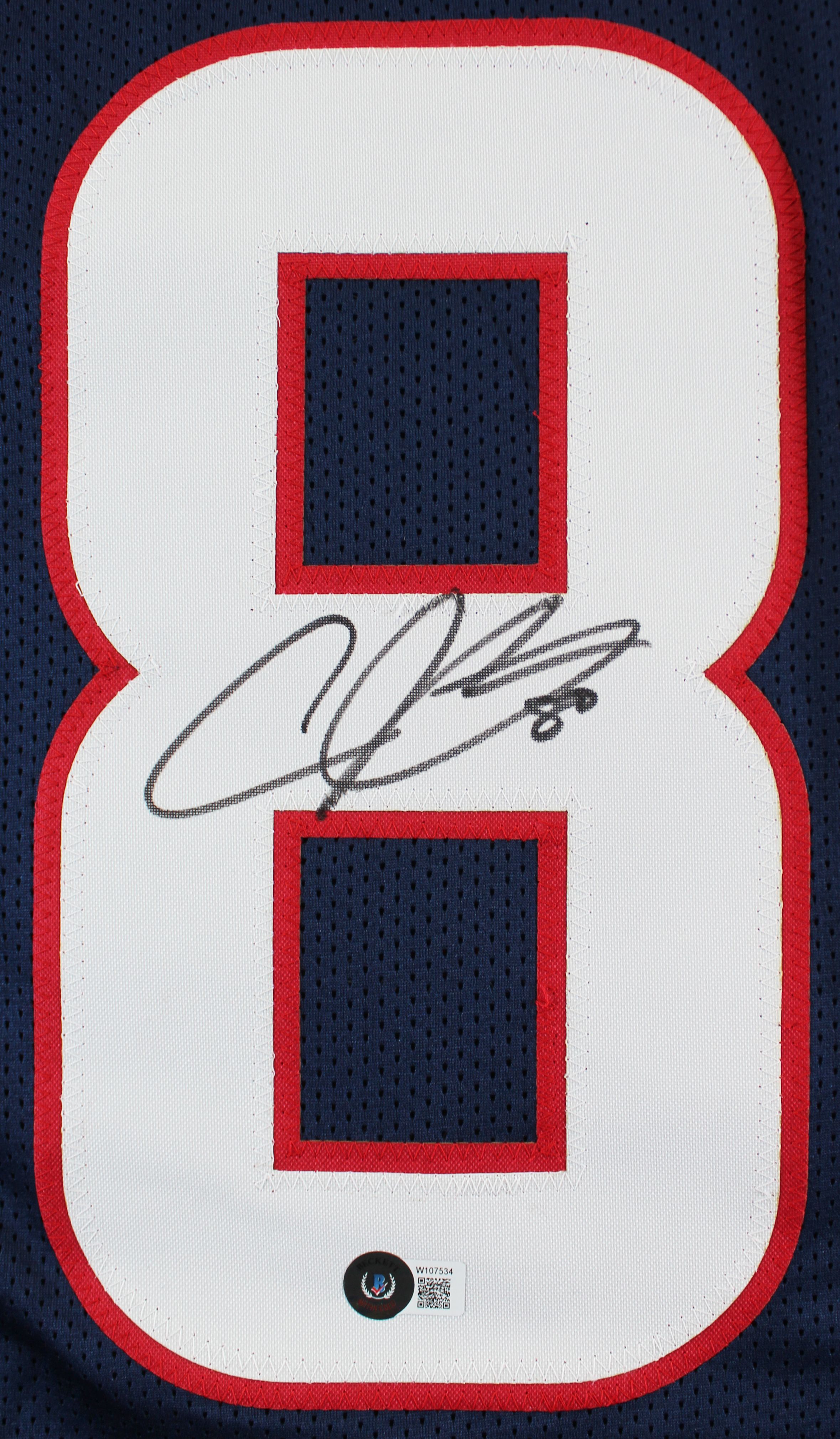 Andre Johnson Signed Jersey (Beckett) at PristineAuction.com Andre Johnson Signed Jersey (Beckett) at PristineAuction.com