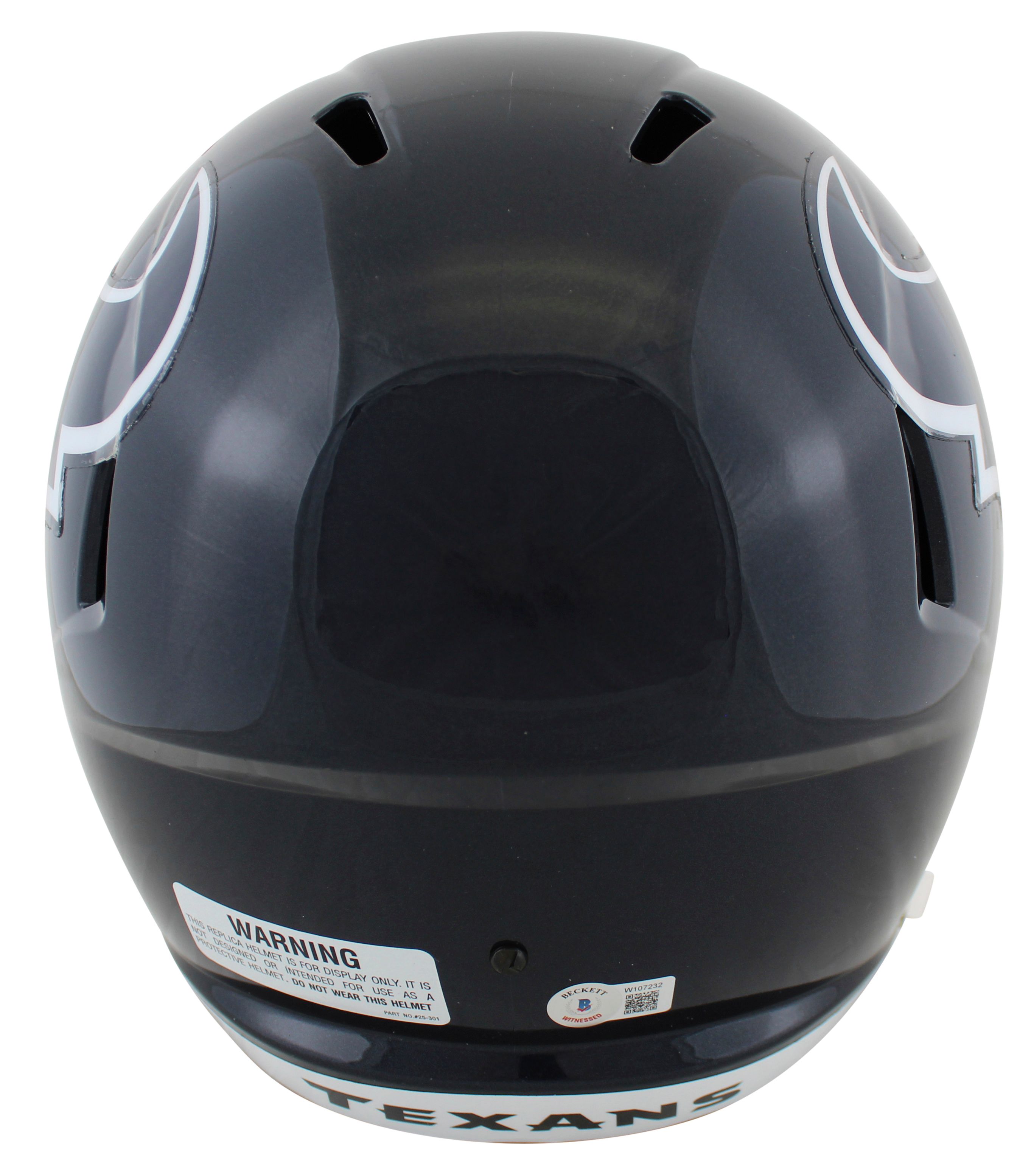 Andre Johnson Signed Texans Full-Size Speed Helmet (Beckett) at PristineAuction.com Andre Johnson Signed Texans Full-Size Speed Helmet (Beckett) at PristineAuction.com