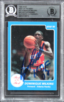 Dominique Wilkins Signed 1986 Star Best of the Best #14 Inscribed "HOF 06" (BGS) at PristineAuction.com