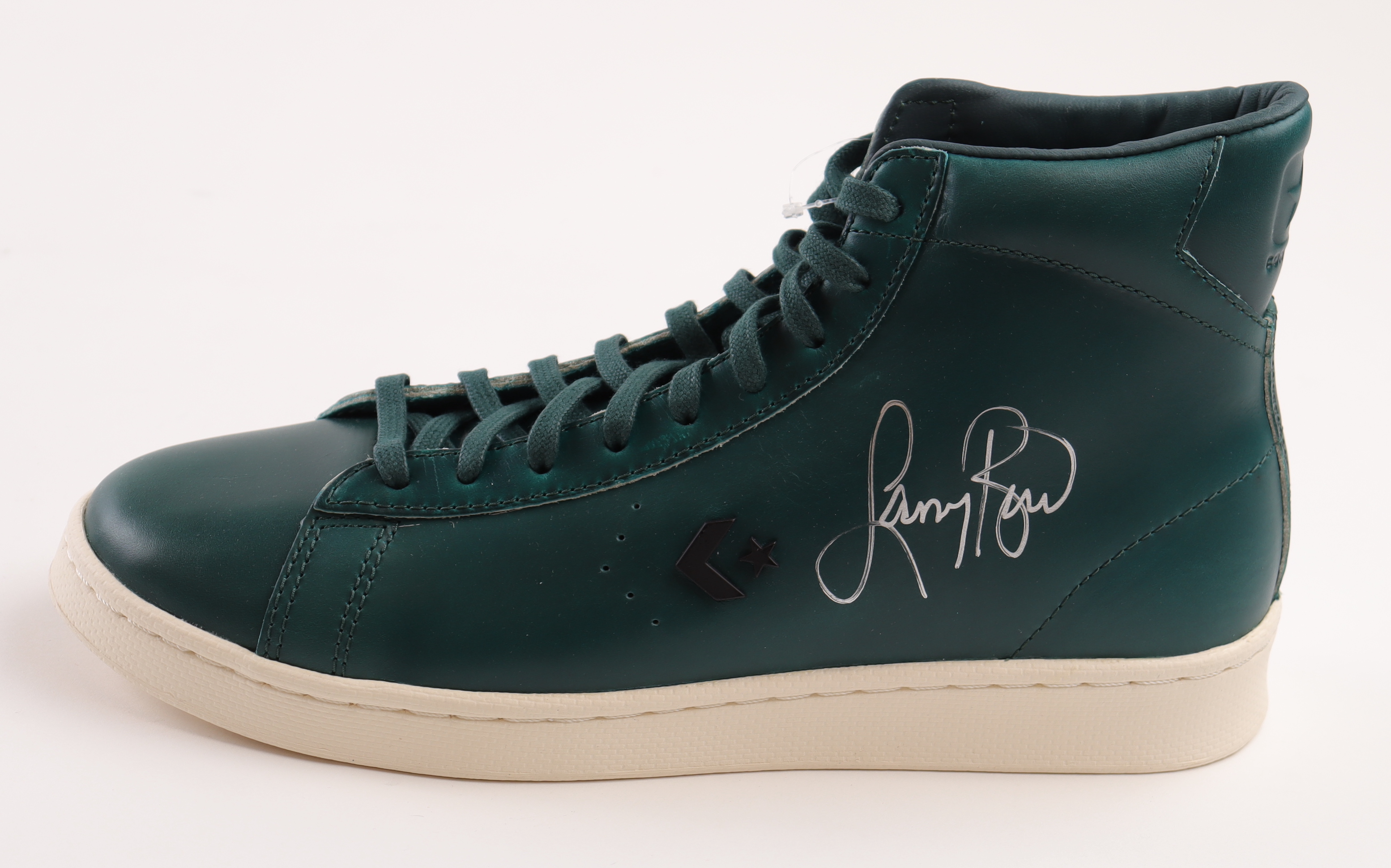 Larry Bird Signed Converse All-Star Leather Basketball Shoe (PSA) at PristineAuction.com Larry Bird Signed Converse All-Star Leather Basketball Shoe (PSA) at PristineAuction.com