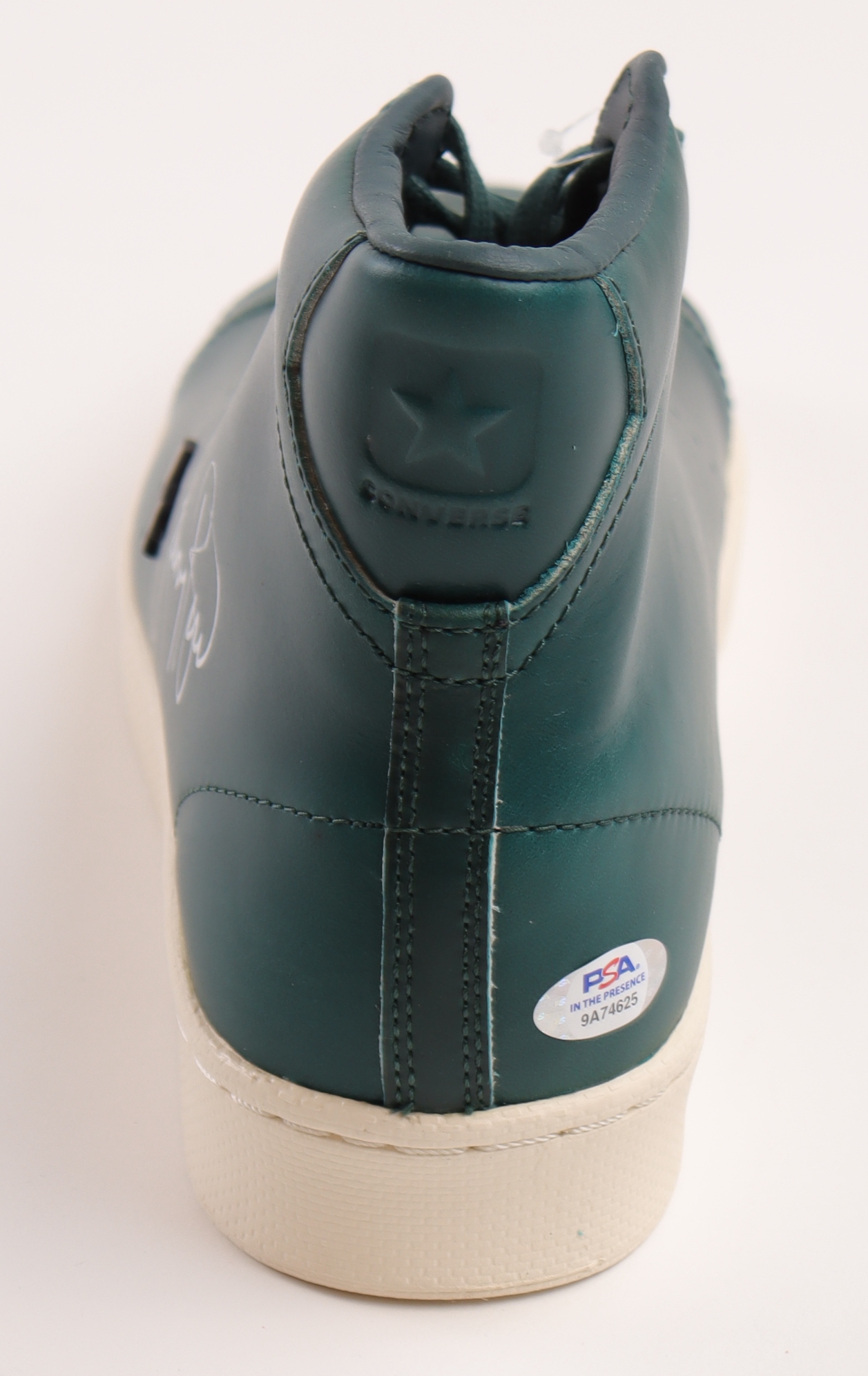 Larry Bird Signed Converse All-Star Leather Basketball Shoe (PSA) at PristineAuction.com Larry Bird Signed Converse All-Star Leather Basketball Shoe (PSA) at PristineAuction.com