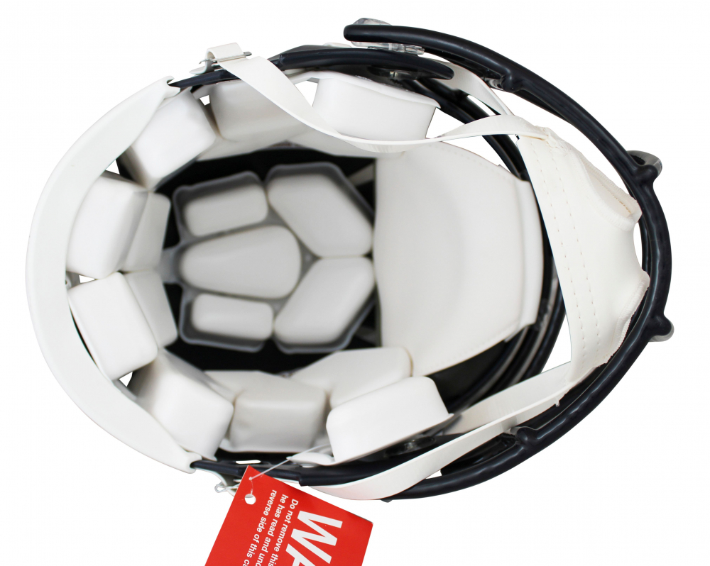 Champ Bailey Signed Broncos Full-Size Authentic On-Field Speed Helmet Inscribed "HOF 19" (Beckett) at PristineAuction.com Champ Bailey Signed Broncos Full-Size Authentic On-Field Speed Helmet Inscribed "HOF 19" (Beckett) at PristineAuction.com