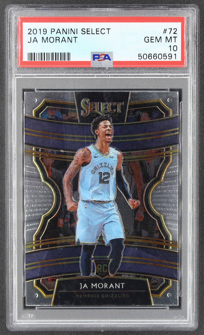 Ja Morant 2019-20 Select #72 RC (PSA 10) at PristineAuction.com Ja Morant 2019-20 Select #72 RC (PSA 10) at PristineAuction.com