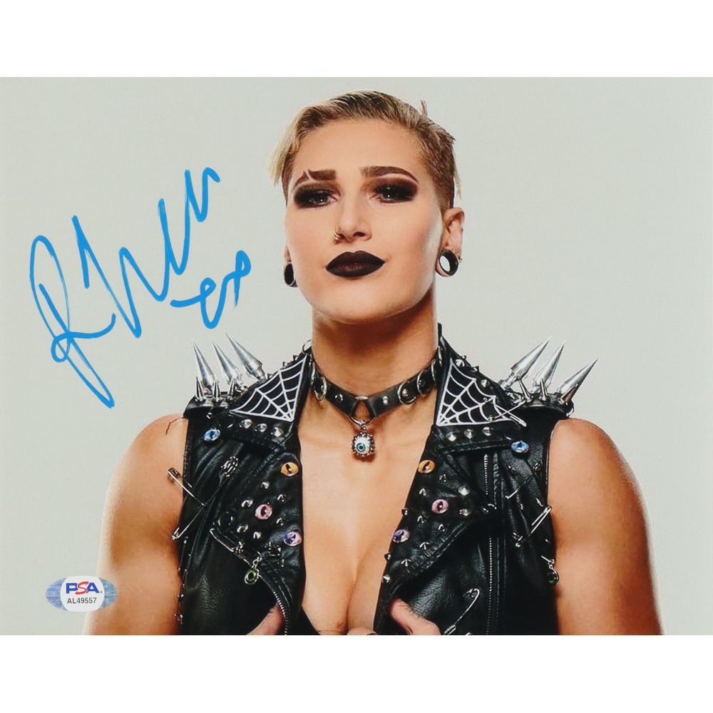 Rhea Ripley Signed WWE 8x10 Photo (PSA) | Pristine Auction