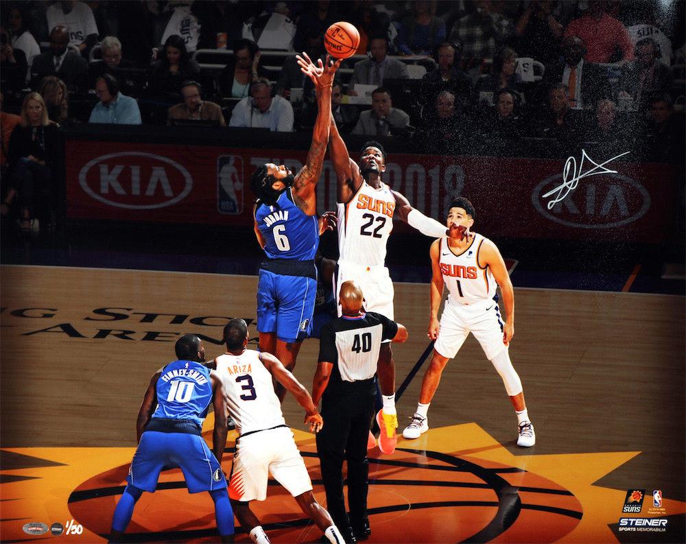 Deandre Ayton Signed LE Suns "Tip Off" 16x20 Photo (Game Day Legends & Steiner) at PristineAuction.com Deandre Ayton Signed LE Suns "Tip Off" 16x20 Photo (Game Day Legends & Steiner) at PristineAuction.com