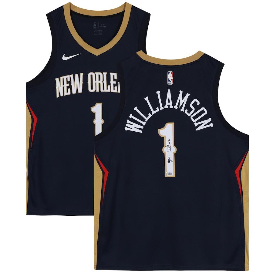 Zion Williamson Signed Pelicans Nike Jersey (Fanatics) at PristineAuction.com Zion Williamson Signed Pelicans Nike Jersey (Fanatics) at PristineAuction.com