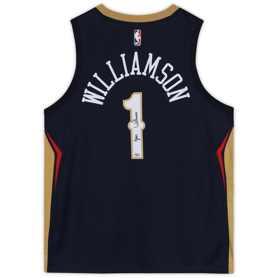 Zion Williamson Signed Pelicans Nike Jersey (Fanatics) at PristineAuction.com Zion Williamson Signed Pelicans Nike Jersey (Fanatics) at PristineAuction.com