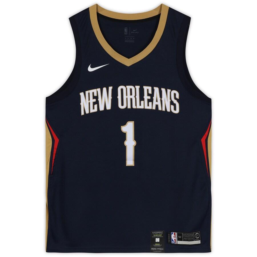 Zion Williamson Signed Pelicans Nike Jersey (Fanatics) at PristineAuction.com Zion Williamson Signed Pelicans Nike Jersey (Fanatics) at PristineAuction.com