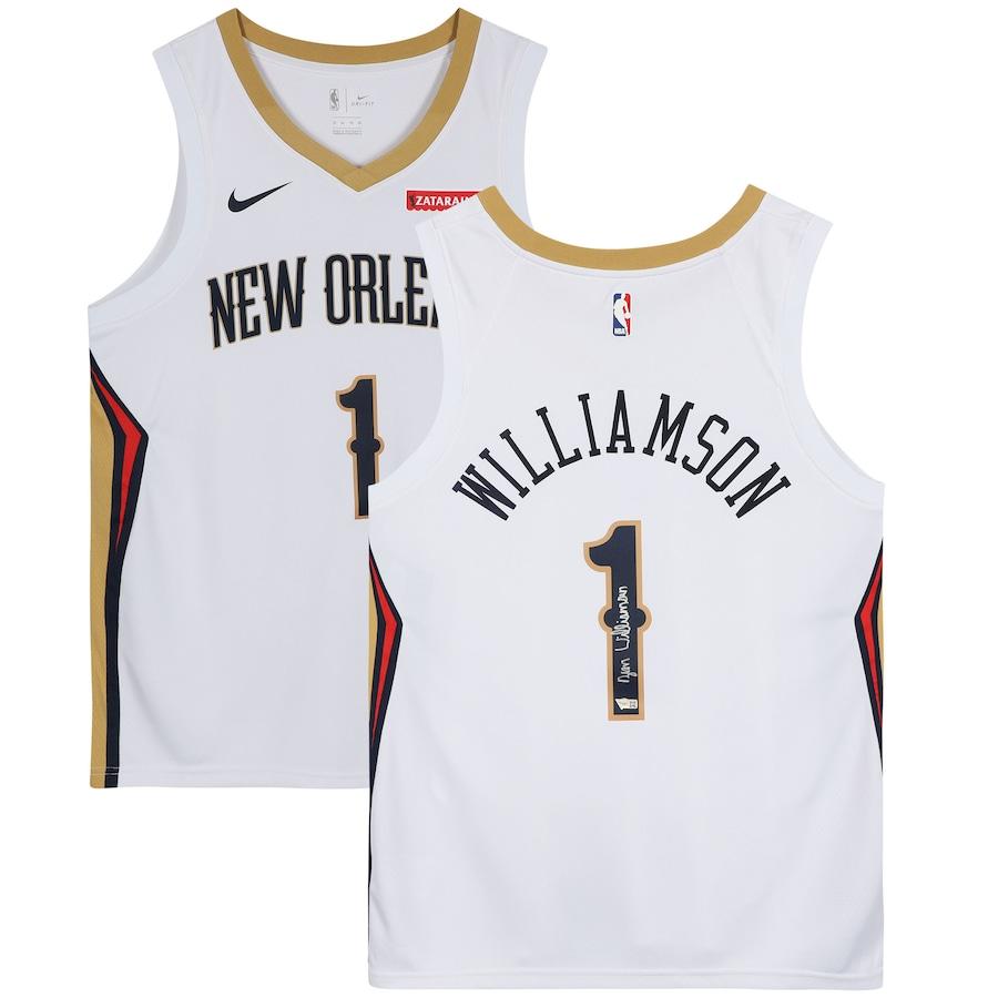 Zion Williamson Signed Pelicans Nike Jersey (Fanatics) at PristineAuction.com Zion Williamson Signed Pelicans Nike Jersey (Fanatics) at PristineAuction.com