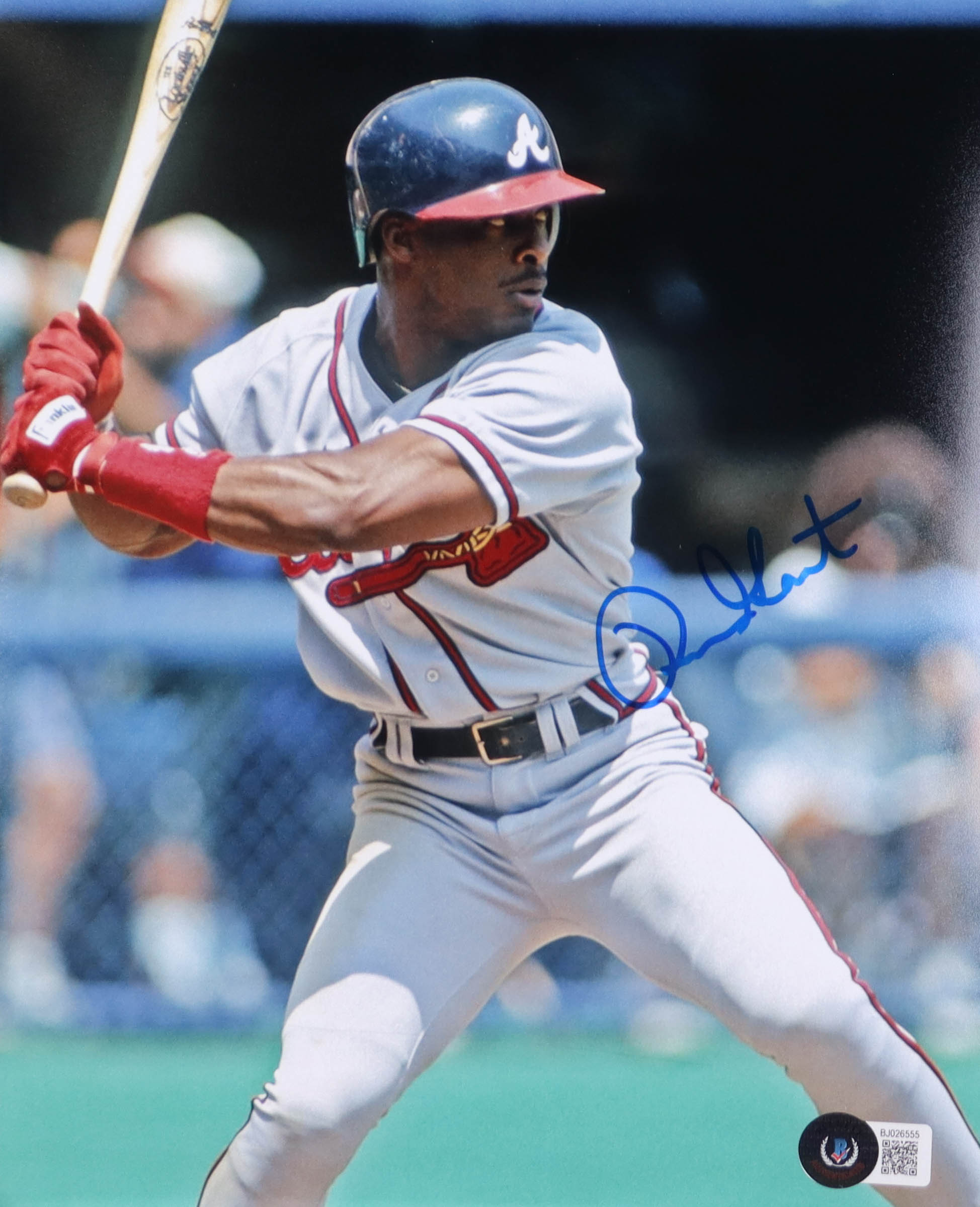 Ron Gant Signed Braves 8x10 Photo (Beckett) at PristineAuction.com Ron Gant Signed Braves 8x10 Photo (Beckett) at PristineAuction.com