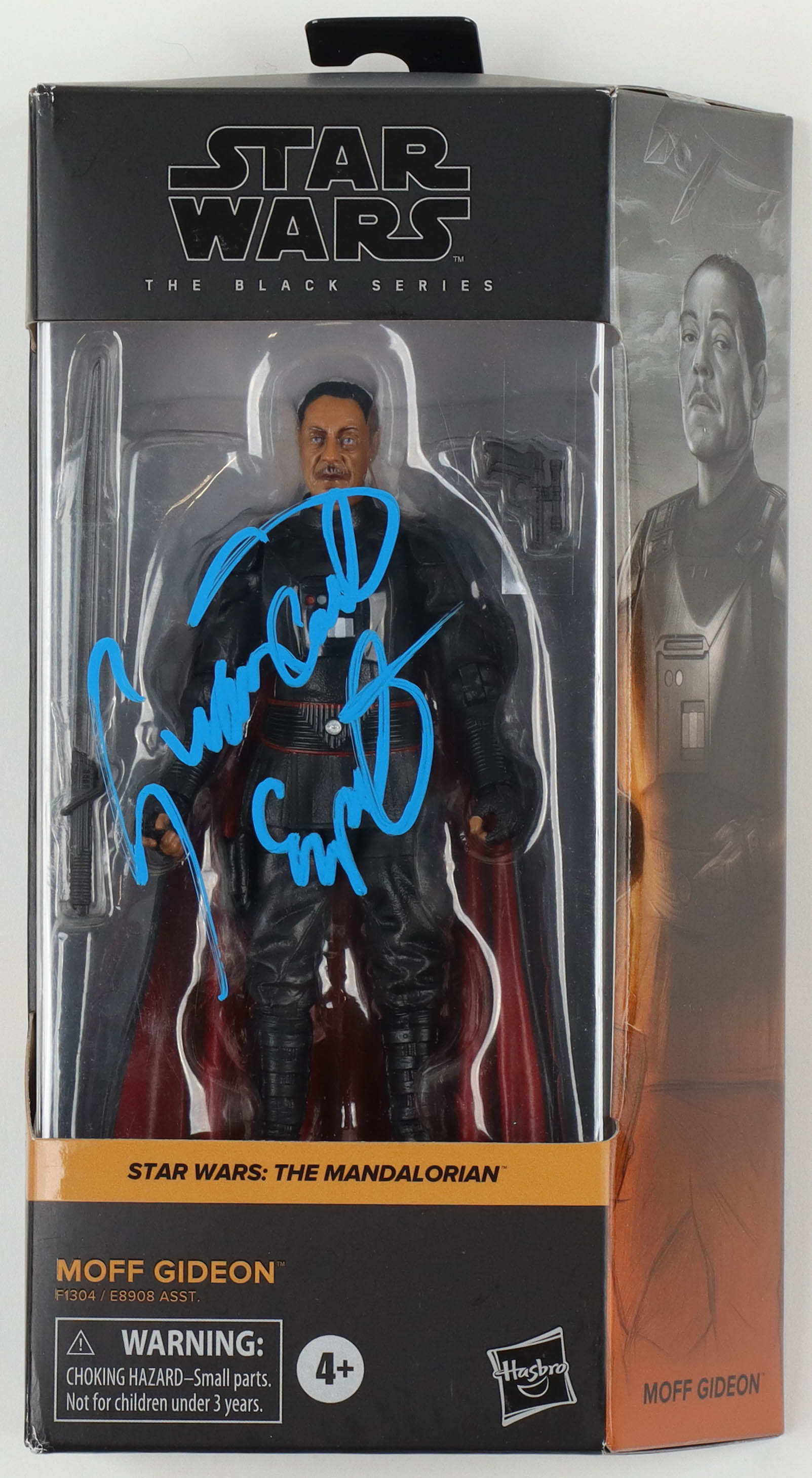 Giancarlo Esposito Signed "Star Wars: The Mandalorian" The Black Series #8 Moff Gideon 7" Action Figure (Beckett) at PristineAuction.com Giancarlo Esposito Signed "Star Wars: The Mandalorian" The Black Series #8 Moff Gideon 7" Action Figure (Beckett) at PristineAuction.com