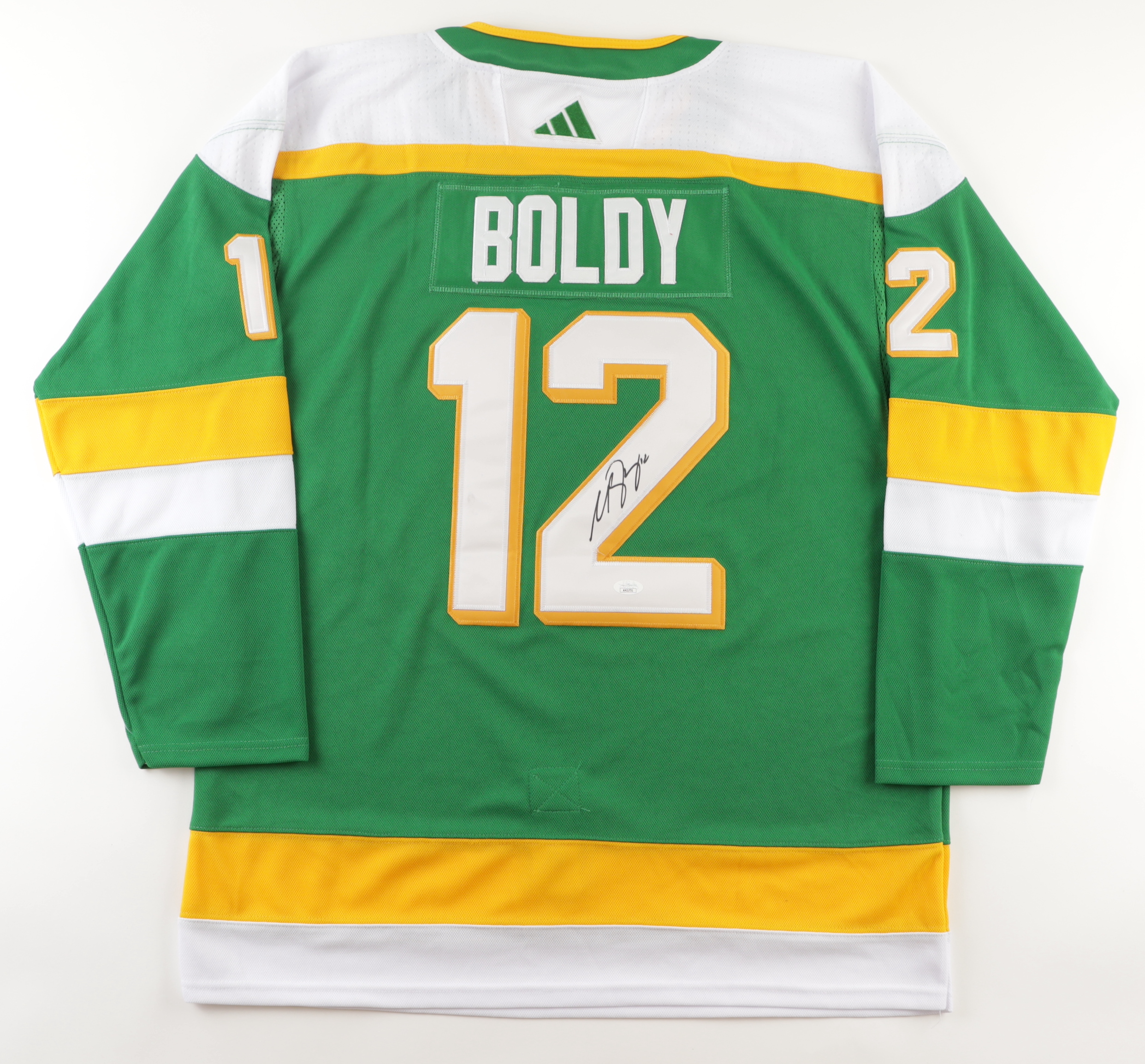 Matt Boldy Signed Jersey (JSA) at PristineAuction.com Matt Boldy Signed Jersey (JSA) at PristineAuction.com