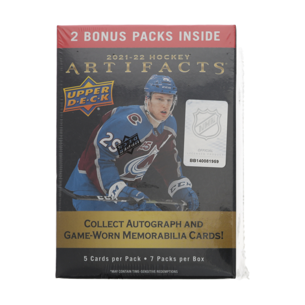 20212022 Upper Deck Artifacts Hockey 7Pack Blaster Box Pristine Auction