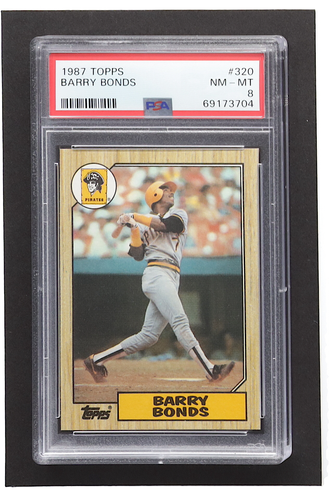 Barry Bonds 1987 Topps #320 RC (PSA 8) at PristineAuction.com Barry Bonds 1987 Topps #320 RC (PSA 8) at PristineAuction.com