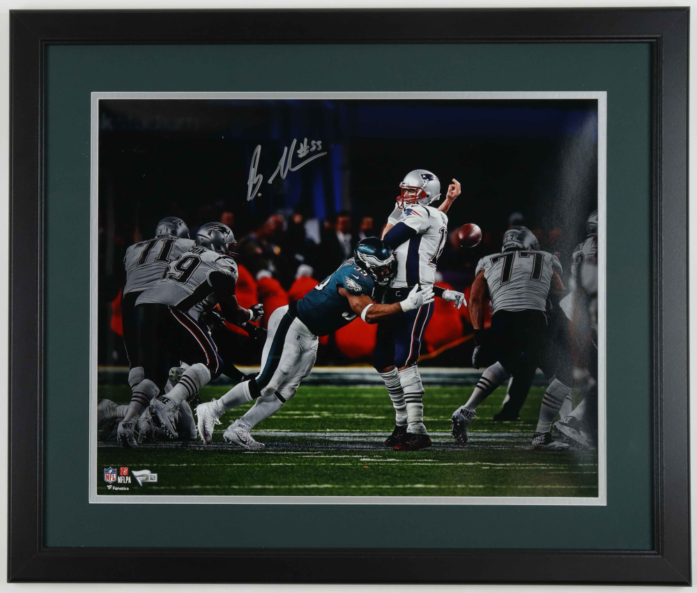 Brandon Graham Signed Eagles Custom Framed Photo Display (Fanatics ...