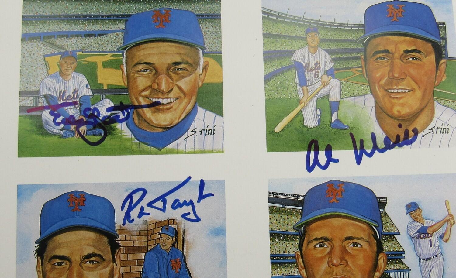 1969 World Champion Mets 17x22 Poster Team-Signed by (23) with Tom Seaver, Yogi Berra, Ralph Kiner, Art Shamsky, Jerry Koosman (JSA) at PristineAuction.com 1969 World Champion Mets 17x22 Poster Team-Signed by (23) with Tom Seaver, Yogi Berra, Ralph Kiner, Art Shamsky, Jerry Koosman (JSA) at PristineAuction.com