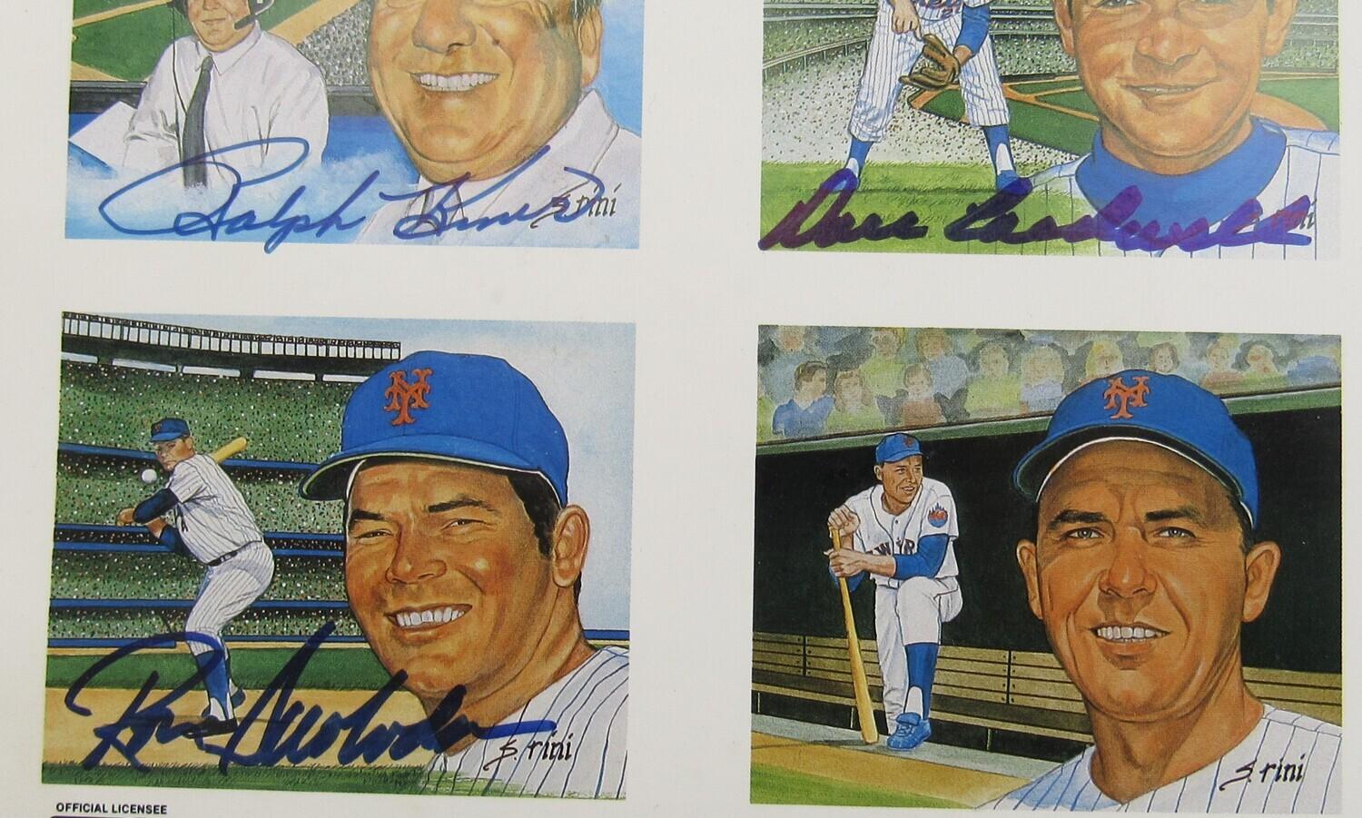 1969 World Champion Mets 17x22 Poster Team-Signed by (23) with Tom Seaver, Yogi Berra, Ralph Kiner, Art Shamsky, Jerry Koosman (JSA) at PristineAuction.com 1969 World Champion Mets 17x22 Poster Team-Signed by (23) with Tom Seaver, Yogi Berra, Ralph Kiner, Art Shamsky, Jerry Koosman (JSA) at PristineAuction.com