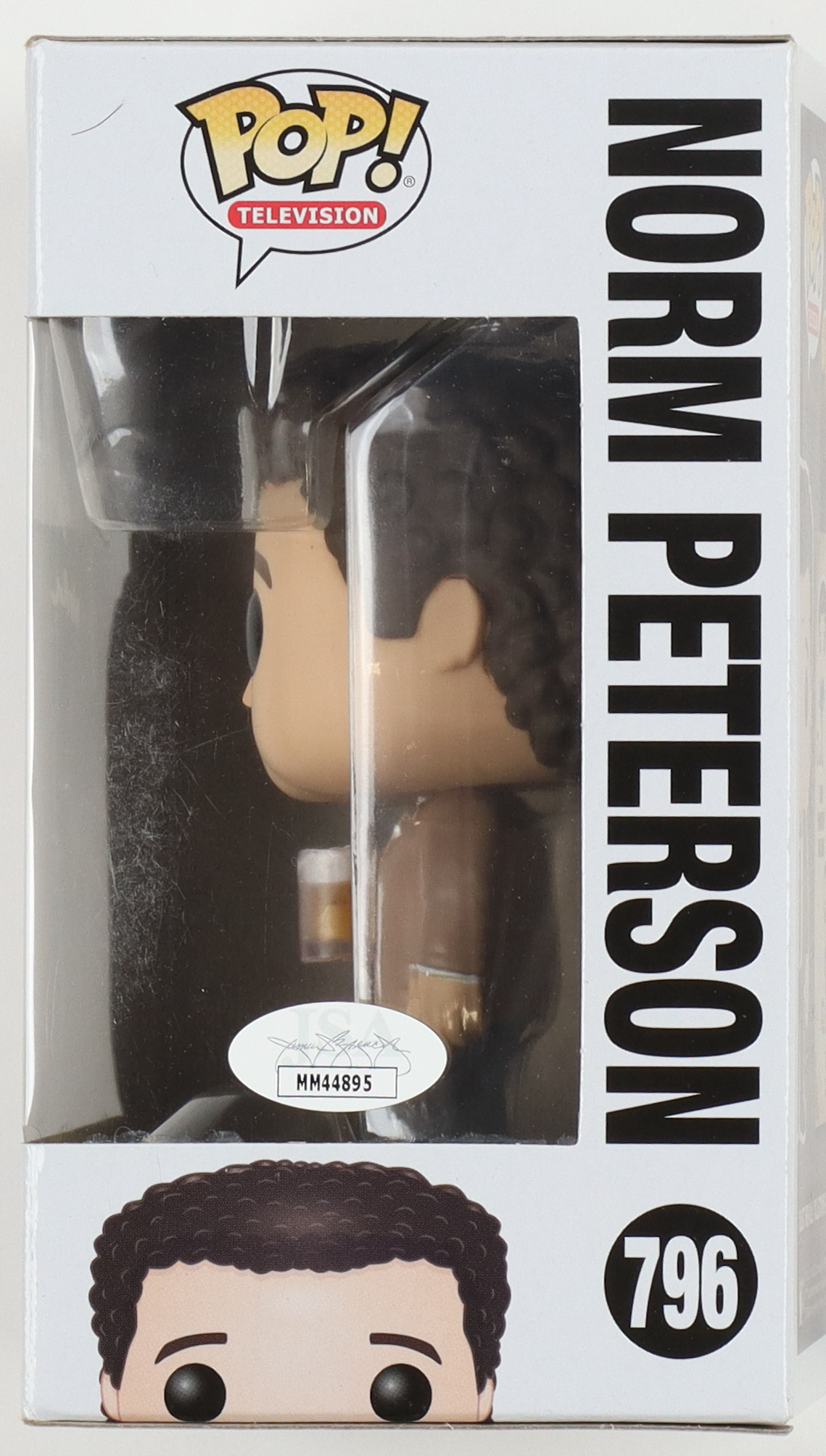 George Wendt Signed "Cheers" #796 Norm Peterson Funko Pop! Vinyl Figure Inscribed "Norm" (JSA) at PristineAuction.com George Wendt Signed "Cheers" #796 Norm Peterson Funko Pop! Vinyl Figure Inscribed "Norm" (JSA) at PristineAuction.com
