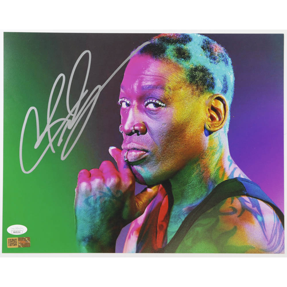 Dennis Rodman Signed 11x14 Photo (JSA & Players Ink) | Pristine Auction