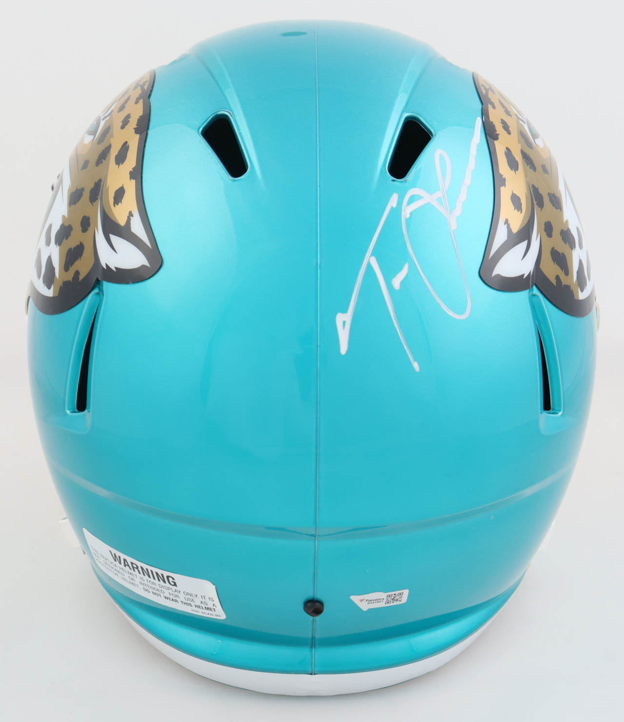 Trevor Lawrence Signed Jaguars Full-Size Flash Alternate Speed Helmet (Fanatics) at PristineAuction.com Trevor Lawrence Signed Jaguars Full-Size Flash Alternate Speed Helmet (Fanatics) at PristineAuction.com