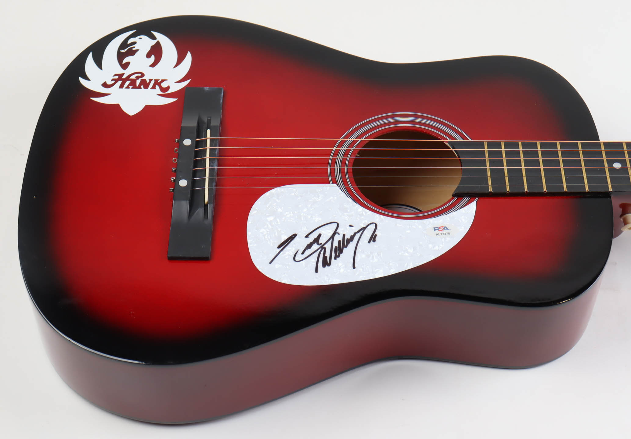 Hank Williams Jr. Signed 38" Acoustic Guitar (PSA) at PristineAuction.com Hank Williams Jr. Signed 38" Acoustic Guitar (PSA) at PristineAuction.com
