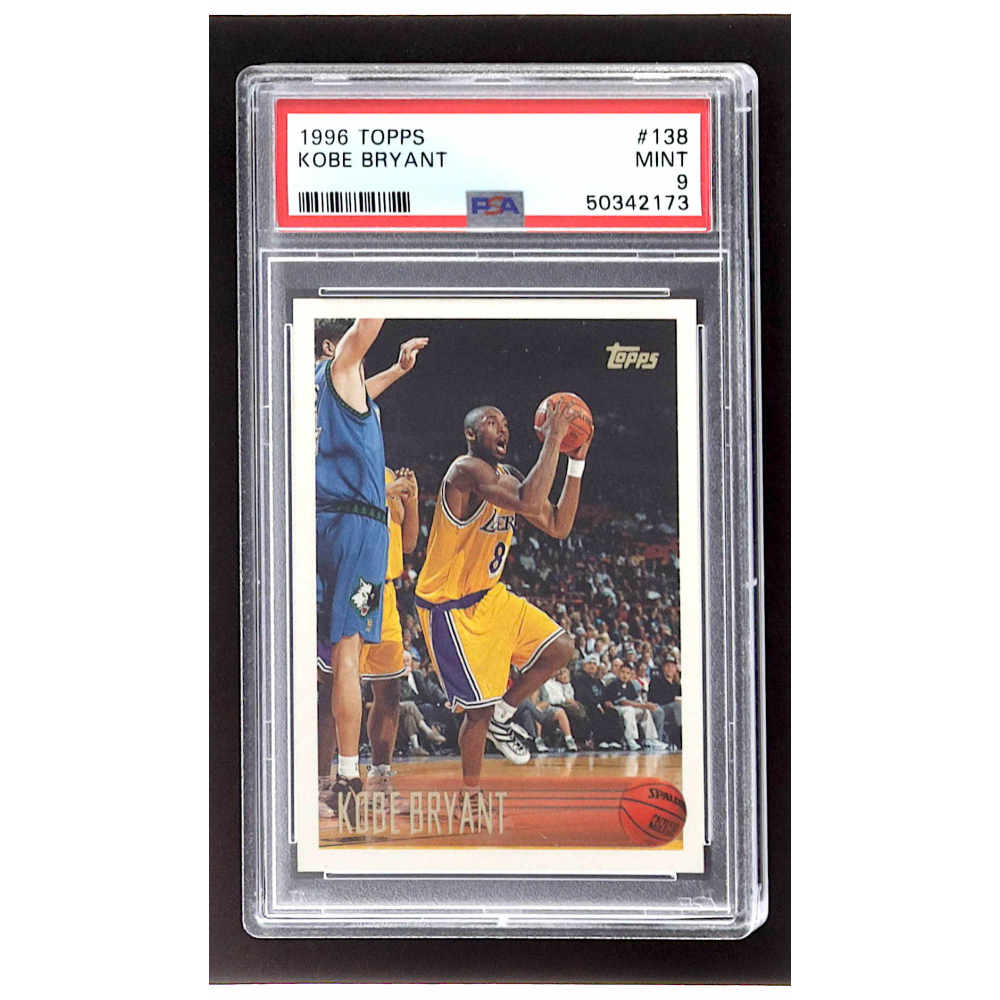 1996 topps kobe bryant 138
