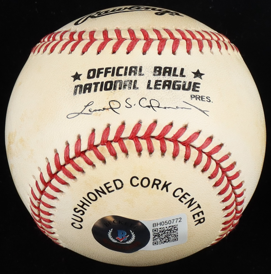 Richie Ashburn Signed ONL Baseball (Beckett) at PristineAuction.com Richie Ashburn Signed ONL Baseball (Beckett) at PristineAuction.com