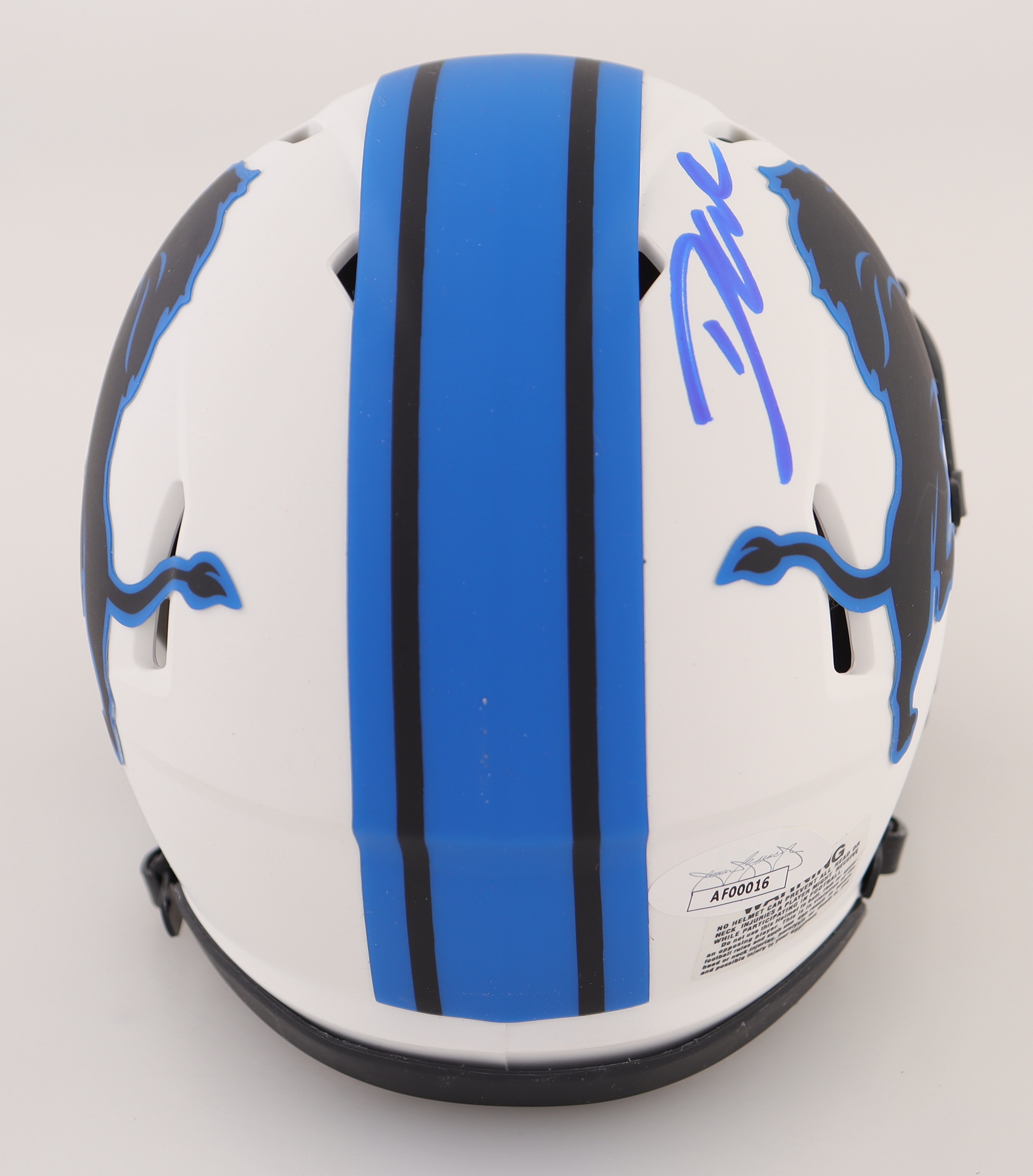 D'Andre Swift Signed Lions Lunar Eclipse Alternate Speed Mini Helmet (JSA) at PristineAuction.com D'Andre Swift Signed Lions Lunar Eclipse Alternate Speed Mini Helmet (JSA) at PristineAuction.com